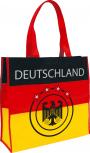 Tasche Shopper in Landesfarben Print - Deutschland 4 Sterne Adler - 08929 - Tragetasche Einkaufstasche