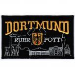 Dortmund - Ruhrpott - 20609 - Gr. ca. 12 x 7 cm - Patches Stick Applikation