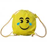 Trend-Bag mit Aufdruck - Smilie Tears - 65206 - Turnbeutel Sporttasche Rucksack