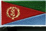 Aufnäher - Eritrea Fahne - 21589 - Gr. ca. 8 x 5 cm