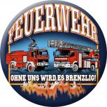 Flaschenöffner - Feuerwehr - Ohne uns wirds brenzlig - 06475 - Gr. 5,7cm