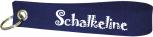 Filz-Schlüsselanhänger mit Stick Schalkeline Gr. ca. 17x3cm 14033 dunkelblau