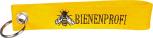 Filz-Schlüsselanhänger mit Stick Bienenprofi Gr. ca. 17x3cm 14477 gelb
