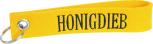 Filz-Schlüsselanhänger mit Stick Honigdieb Gr. ca. 17x3cm 14480 gelb