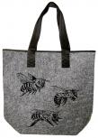 Filztasche mit Stickmotiv - Bienen - 26272 - Bag Shopper