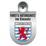 Einsatzschild mit Saugnapf Forst u. Naturschutz im Einsatz  393813 Region Luxembourg