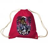 Trend-Bag Turnbeutel Sporttasche Rucksack mit Print- Ghost Guitar - TB65302 rot