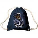 Trend-Bag Turnbeutel Sporttasche Rucksack mit Print- Ghost Guitar - TB65302 Navy