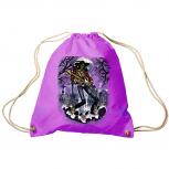 Trend-Bag Turnbeutel Sporttasche Rucksack mit Print- Ghost Guitar - TB65302 Fuchsia