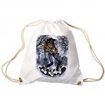 Trend-Bag Turnbeutel Sporttasche Rucksack mit Print- Ghost Guitar - TB65302 weiß
