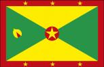 Dekofahne - Grenada - Gr. ca. 150 x 90 cm - 80055 - Deko-Länderflagge