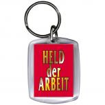 Schlüsselanhänger - HELD DER ARBEIT - Gr. ca. 6x4cm - 03381