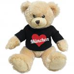 Plüsch - Teddybär mit Shirt - München Herz - 27097