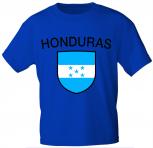 Kinder T-Shirt mit Print - Honduras - 76063 royalblau Gr. 86-164