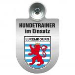 Einsatzschild Windschutzscheibe incl. Saugnapf - Hundetrainer im Einsatz - 309379-21  - Region Luxembourg