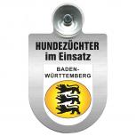 Einsatzschild Windschutzscheibe incl. Saugnapf - Hundezüchter im Einsatz - 309378-1 - Region Baden-Württemberg