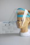 6 Stück - Klarsicht Gesichtschutz Gesichtsvisier aus Kunststoff - mit eigenem LOGO