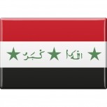 Küchenmagnet - Länderflagge Irak - Gr.ca. 8x5,5 cm - 38048 - Magnet