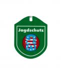 Einsatzschild Autoschild für Windschutzscheibe incl. Saugnapf - Jagdschutz - 308194 - incl. Wappen Thüringen