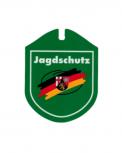 Einsatzschild Autoschild für Windschutzscheibe incl. Saugnapf - Jagdschutz - 308194 - incl. Wappen Rheinland-Pfalz