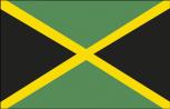Dekoflagge Stockländerfahne - Jamaika - Gr. ca. 40x30cm - 77071 - Flagge