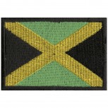 Aufnäher Länderflagge - Jamaika - 20417 Gr. ca. 8 x 5cm
