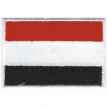 Aufnäher Länderflagge - JEMEN - 21500 - Gr. ca. 8 x 5cm