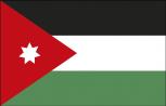 Dekofahne - Jordanien - Gr. ca. 150 x 90 cm - 80074 - Deko-Länderflagge