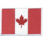 Aufnäher Länderflagge - Kanada -21454 Gr. ca. 8 x 5cm