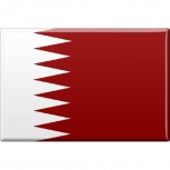 Kühlschrankmagnet - Flagge Fahne Bahrain - Gr.ca. 8x5,5 cm - 38059/1 - Magnet