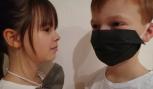 50x Kindermaske, Maske für Kinder - softig & weich in Schwarz