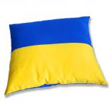 Kissen Dekokissen Zierkissen Blau-Gelb UKRAINE - 09142