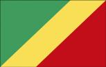 Dekofahne - Kongo - Gr. ca. 150 x 90 cm - 80085- Deko-Länderflagge