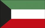 Stockländerfahne - Kuwait - Gr. ca. 40x30cm - 77089 - Schwenkflagge