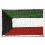Aufnäher Länderflagge - KUWAIT - 20421 Gr. ca. 8 x 5cm