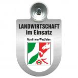 Einsatzschild für Windschutzscheibe incl. Saugnapf - Landwirtschaft im Einsatz - 309460 - Nordrhein-Westfalen