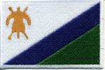 Aufnäher - Lesotho Fahne - 21618 - Gr. ca. 8 x 5 cm