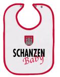Babylätzchen mit Druckmotiv - Schanzenbaby - 08483