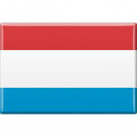 Küchenmagnet - Länderflagge Luxemburg - Gr.ca. 8x5,5 cm - 38073 - Magnet