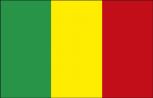 Stockländerfahne - Mali - Gr. ca. 40x30cm - 77101 - Länderflagge Fahne