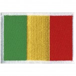Aufnäher Länderflagge Patch - MALI - 20430 Gr. ca. 8 x 5cm