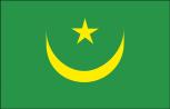 Schwenkflagge - Mauretanien - Gr. ca. 40x30cm - 77104 - Stockländerfahne