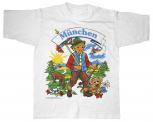 Kinder-T-Shirt mit Print - München - 06957 weiß - Gr. 122/128