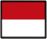 Mousepad Mauspad mit Motiv - Monaco Fahne Fußball Fußballschuhe - 82110 - Gr. ca. 24  x 20 cm