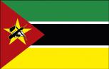 Länderflagge - Mosambik - Gr. ca. 40x30cm - 77113 - Flagge Stockländerfahne