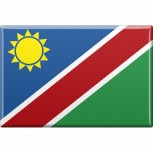 Kühlschrankmagnet - Länderflagge Namibia - Gr.ca. 8x5,5 cm - 38090 - Magnet