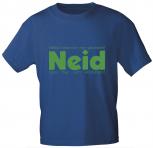 Marken- T-SHIRT, Unisex, mit Motivdruck - Neid... - 10858 - Gr. S