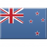 Kühlschrankmagnet - Länderflagge Neuseeland - Gr.ca. 8x5,5 cm - 38093 - Magnet