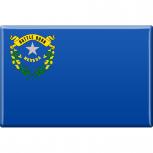 MAGNET - US-Bundesstaat Nevada - Gr. ca. 8 x 5,5 cm - 37128/1 - Magnet Küchenmagnet