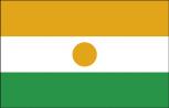 Dekofahne - Niger - Gr. ca. 150 x 90 cm - 80120 - Deko-Länderflagge